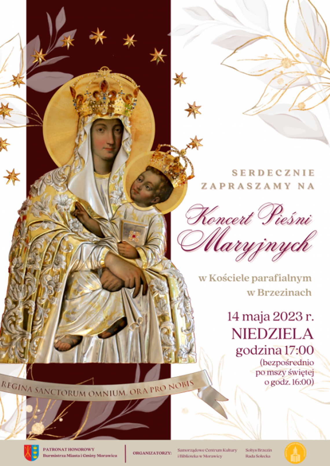 Koncert Pieśni Maryjnych w Brzezinach