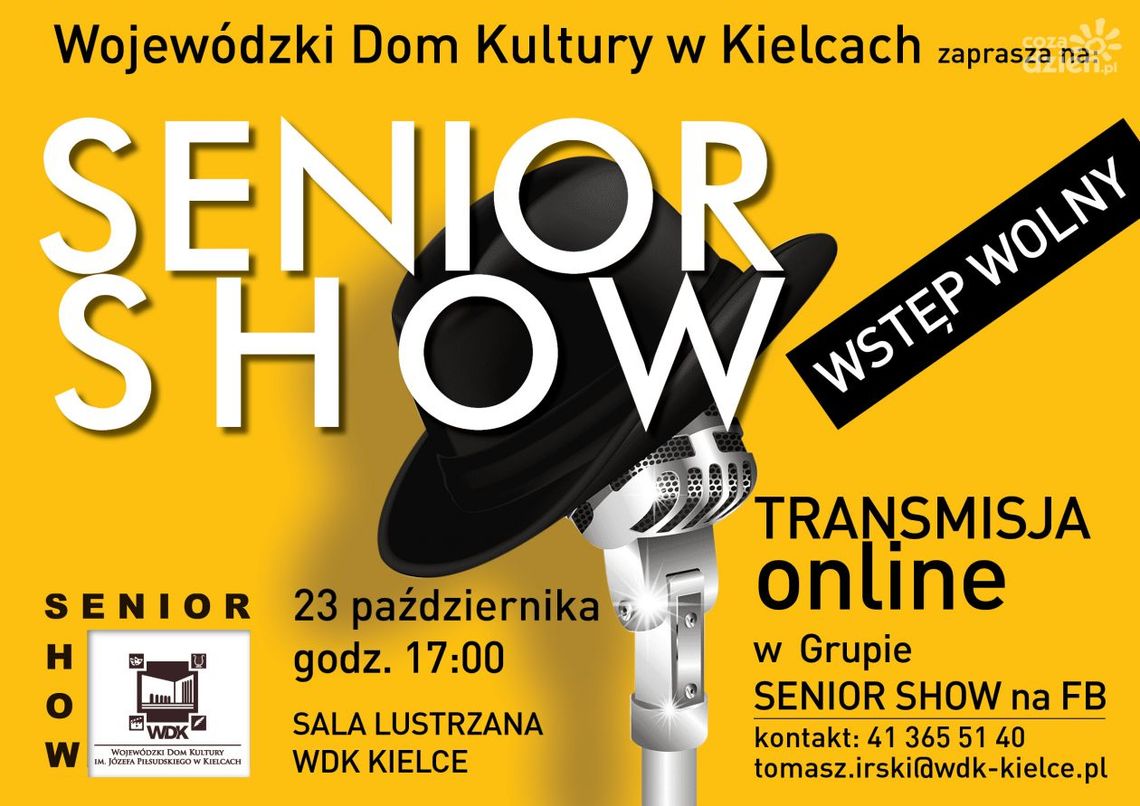 Koncert z cyklu Senior Show w WDK Koncert z cyklu Senior Show w WDK