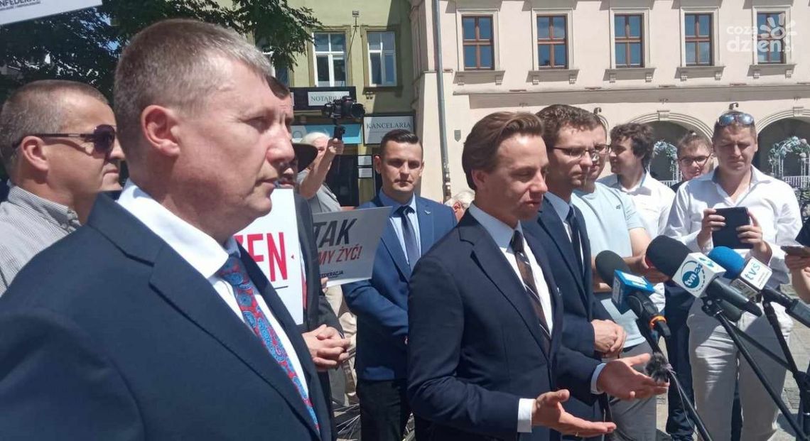 Konfederacja odkrywa wyborcze karty w świętokrzyskiem Konfederacja odkrywa wyborcze karty w świętokrzyskiem