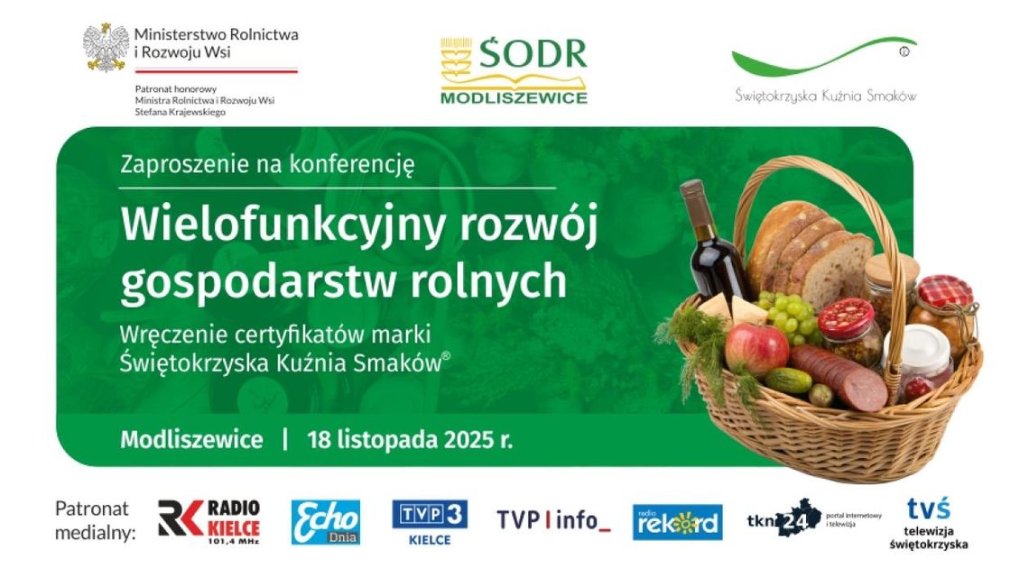 Konferencja „Wielofunkcyjny rozwój gospodarstw rolnych” w Modliszewicach Konferencja „Wielofunkcyjny rozwój gospodarstw rolnych” w Modliszewicach