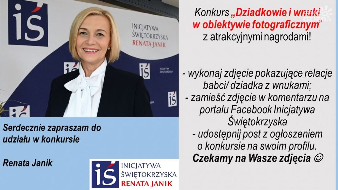 Konkurs fotograficzny na dzień babci i dziadka