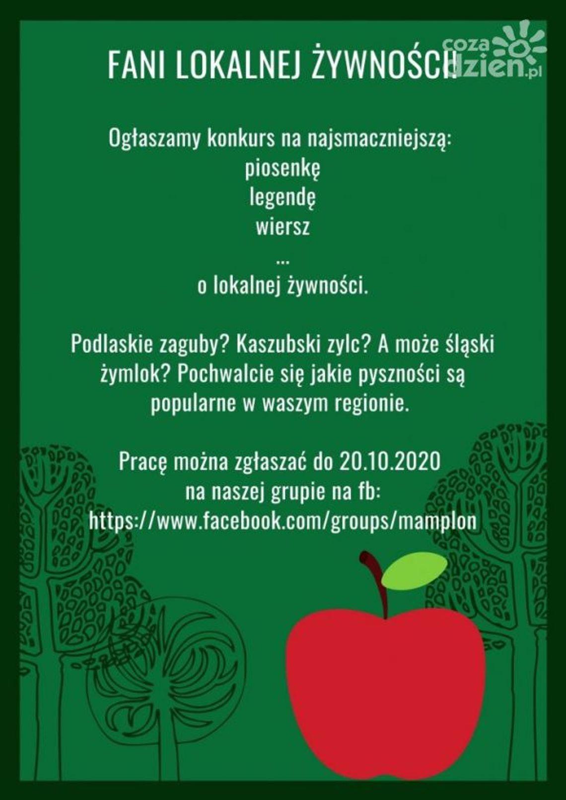 Konkurs na "najsmaczniejszy" utwór muzyczny lub literacki Konkurs na "najsmaczniejszy" utwór muzyczny lub literacki