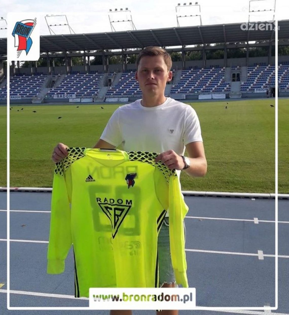 Konrad Zacharski w Broni Radom Konrad Zacharski w Broni Radom