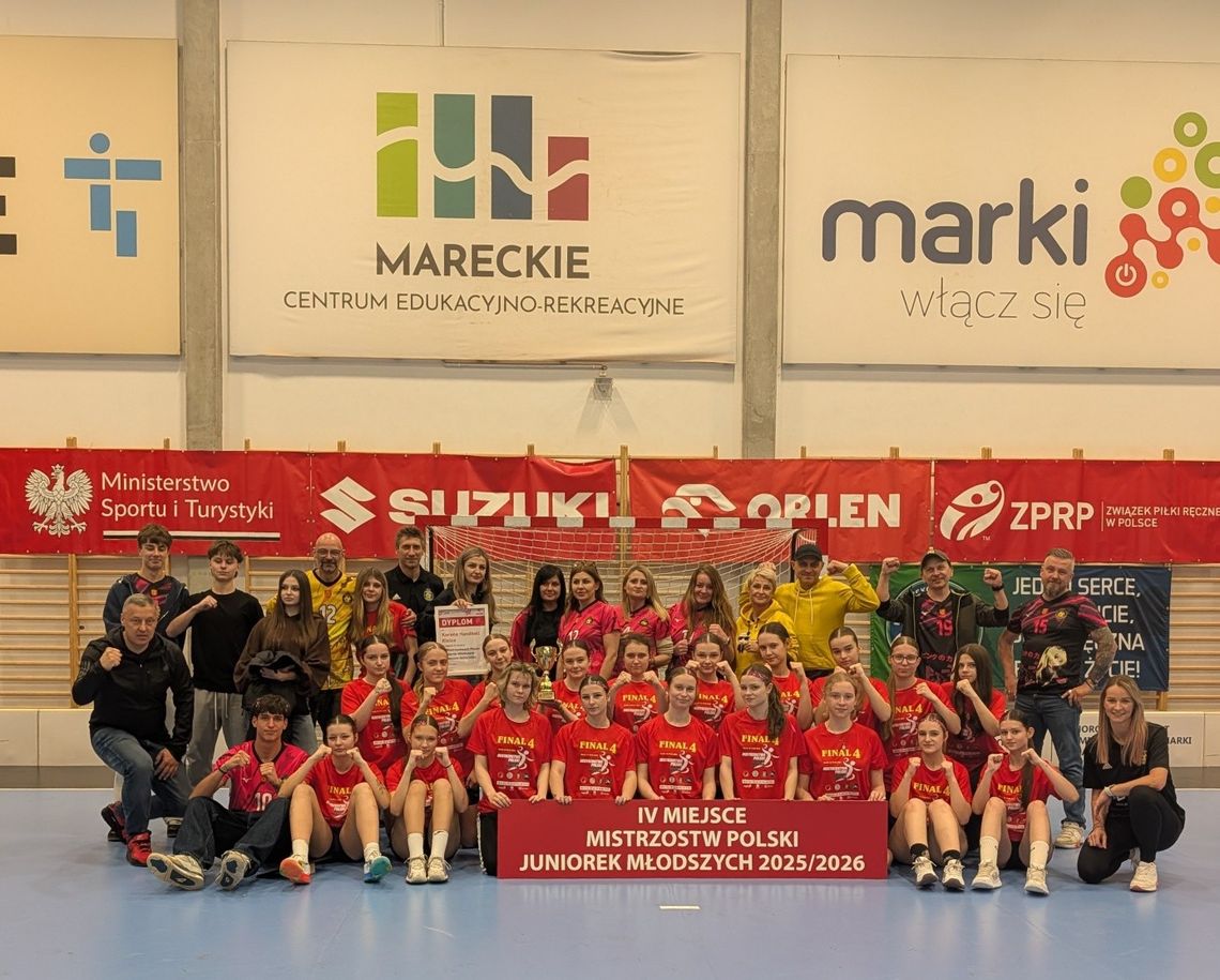 Korona Handball tuż za podium mistrzostw Polski juniorek młodszych Korona Handball tuż za podium mistrzostw Polski juniorek młodszych
