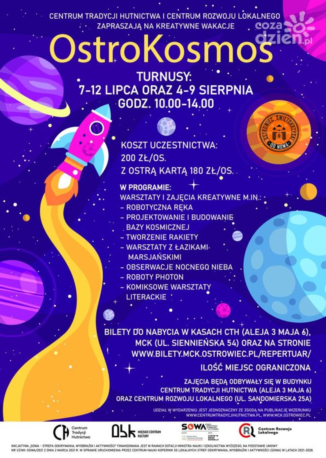 Kosmiczne warsztaty w ostrowieckim Centrum Tradycji Hutnictwa 