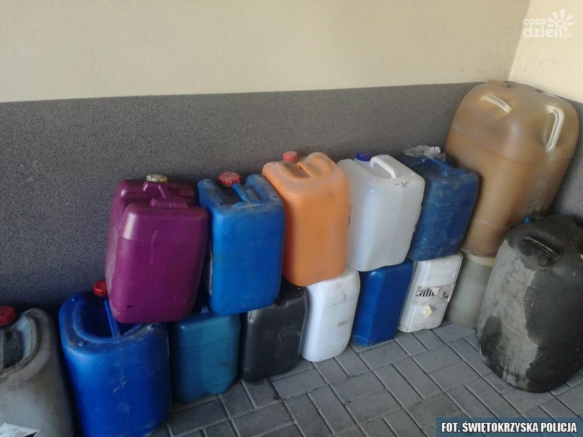 Kradli paliwo prosto z baków Kradli paliwo prosto z baków