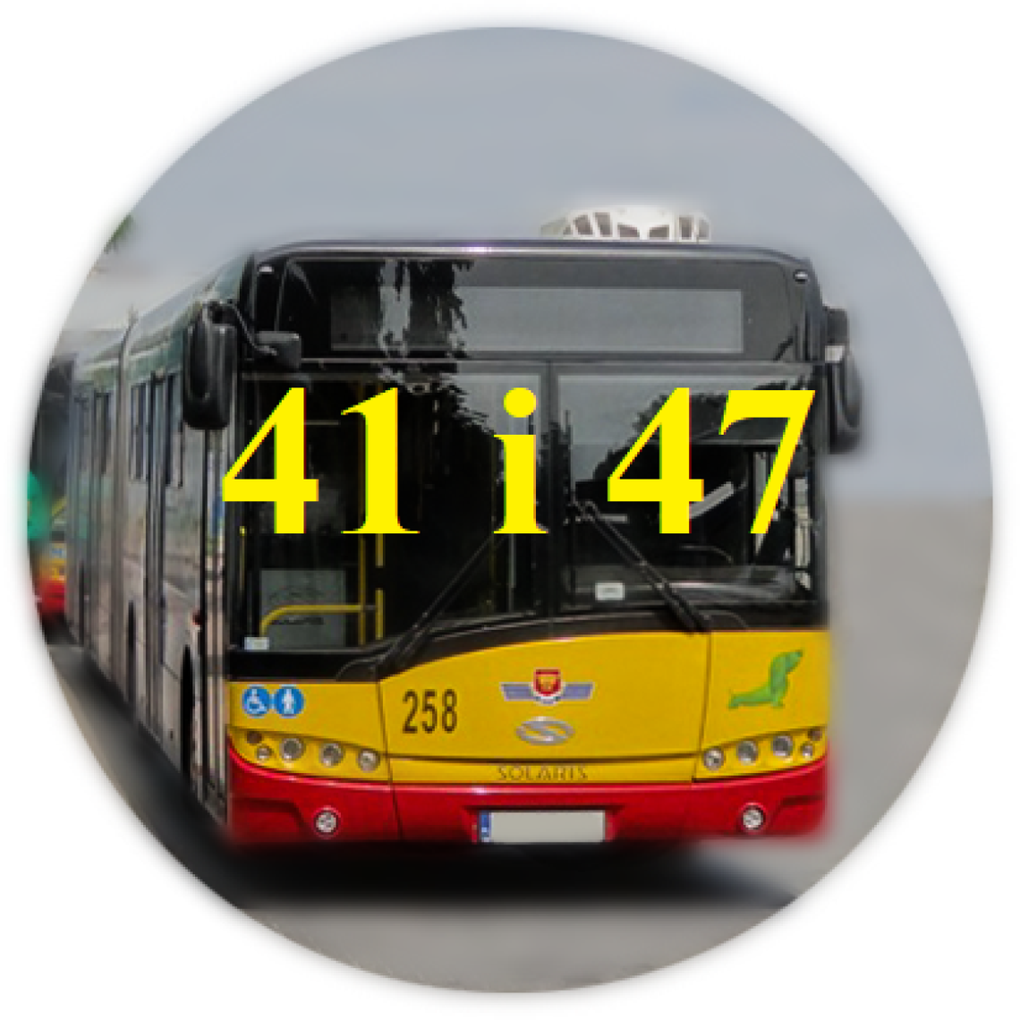 Krajno-Parcele czasowe utrudnienia dla autobusów linii 41 i 47
