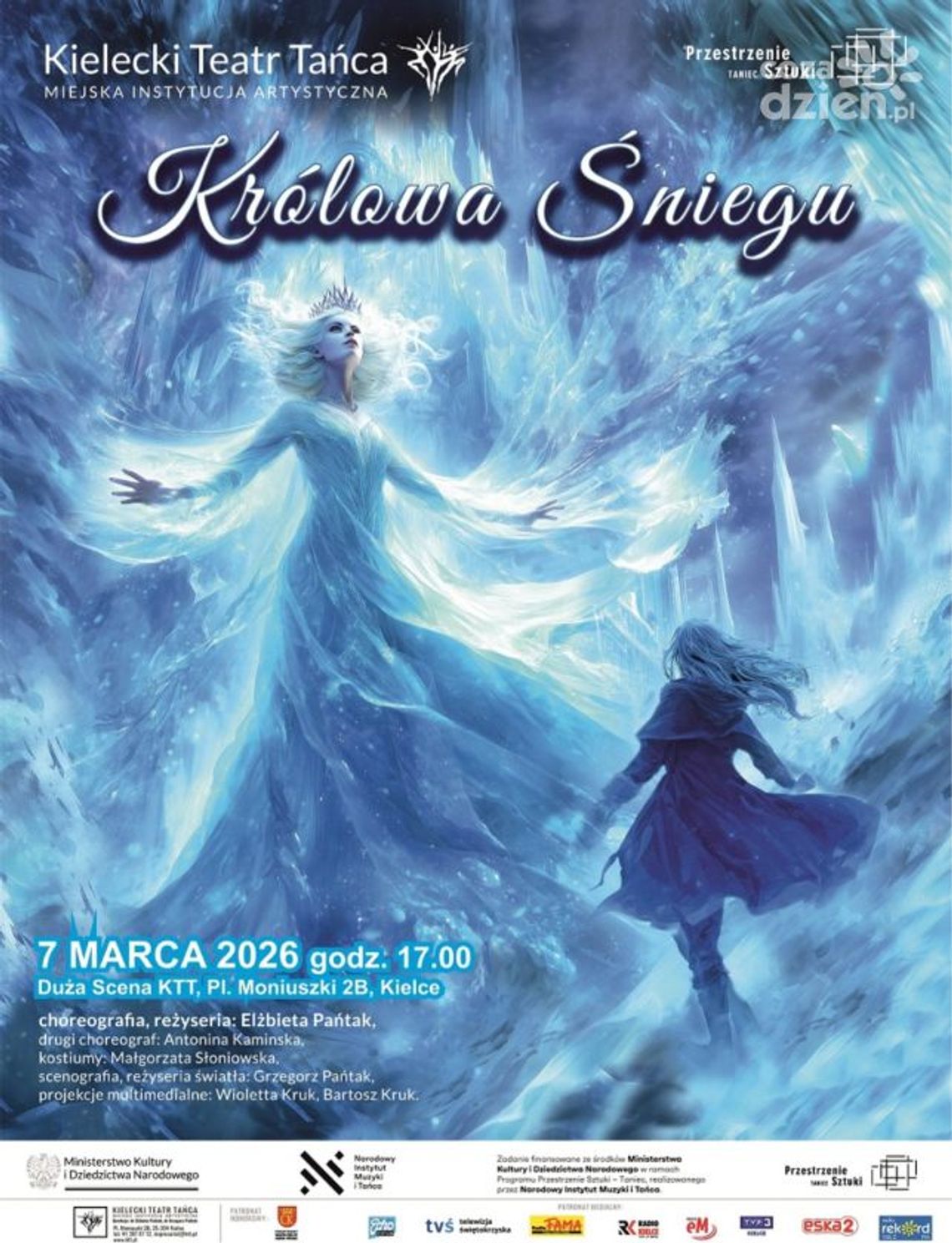 „Królowa Śniegu” w Kieleckim Teatrze Tańca