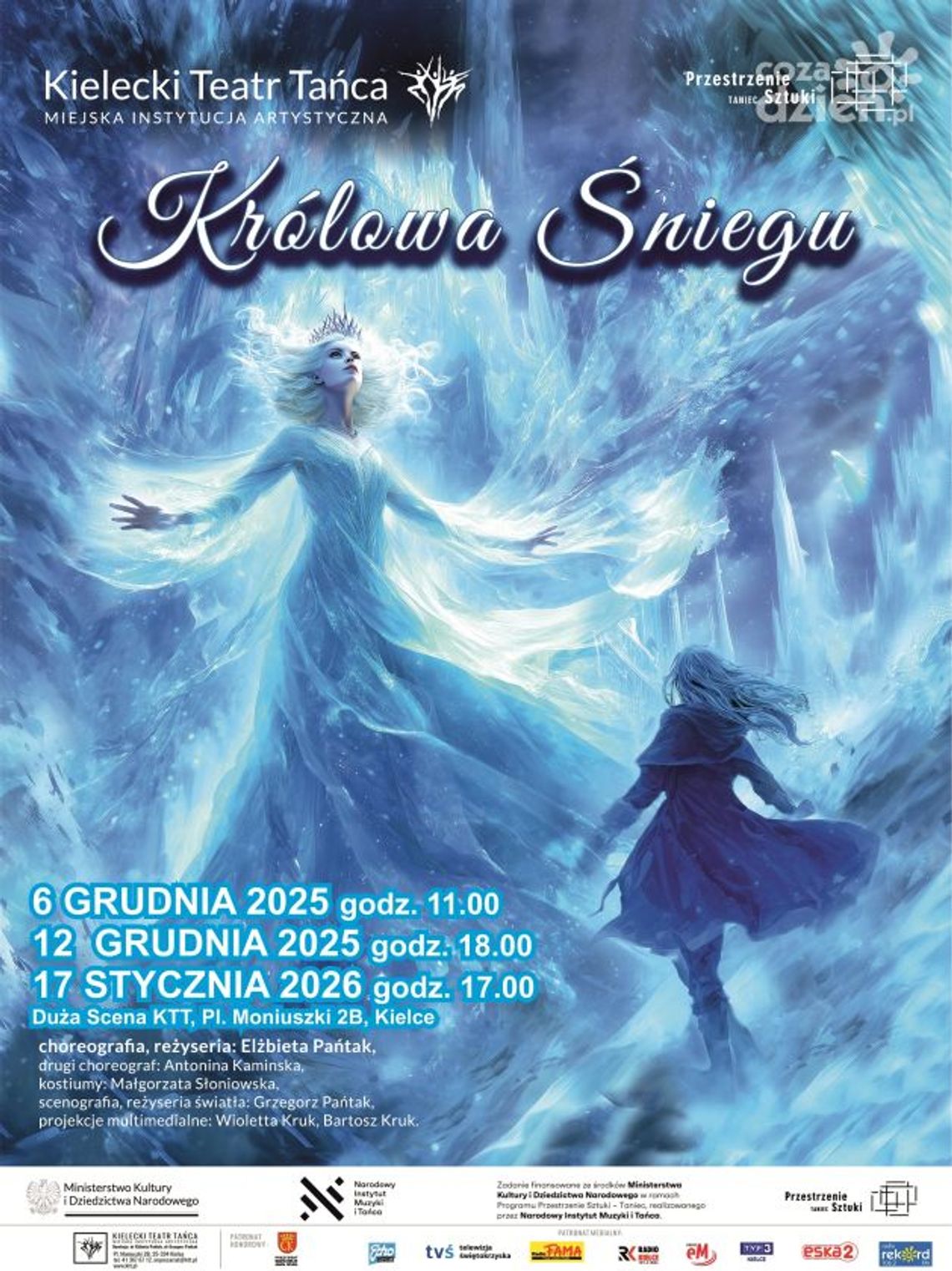 „Królowa Śniegu” w nowej odsłonie Kieleckiego Teatru Tańca „Królowa Śniegu” w nowej odsłonie Kieleckiego Teatru Tańca
