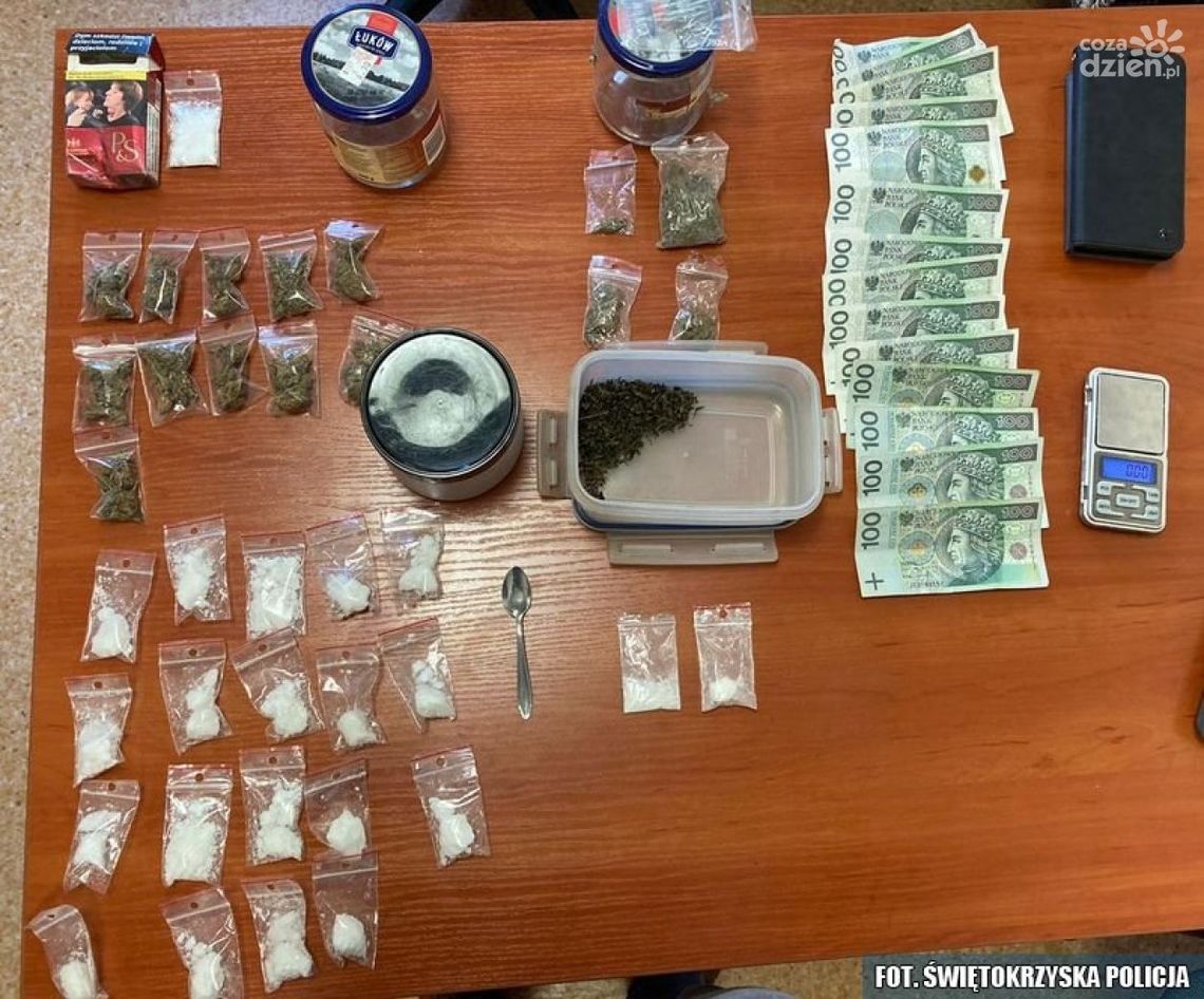 Kryminalni przejęli spore ilości narkotyków