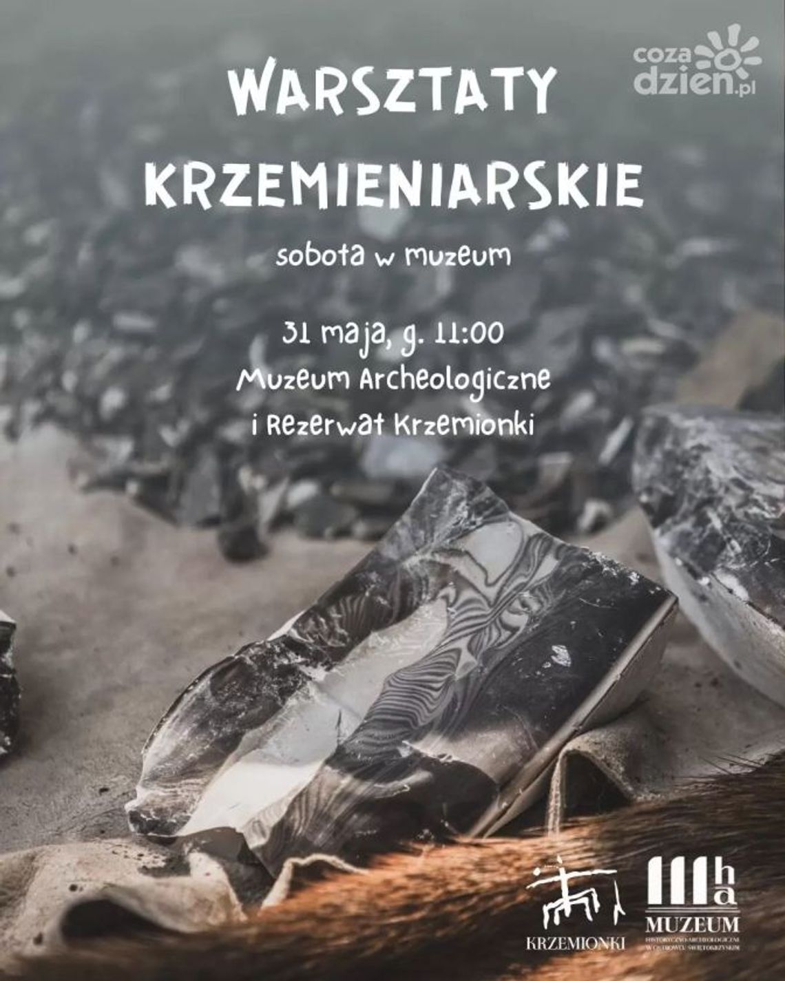 Krzemień znowu zamieni się w groty strzał czy ostrza siekierek Krzemień znowu zamieni się w groty strzał czy ostrza siekierek