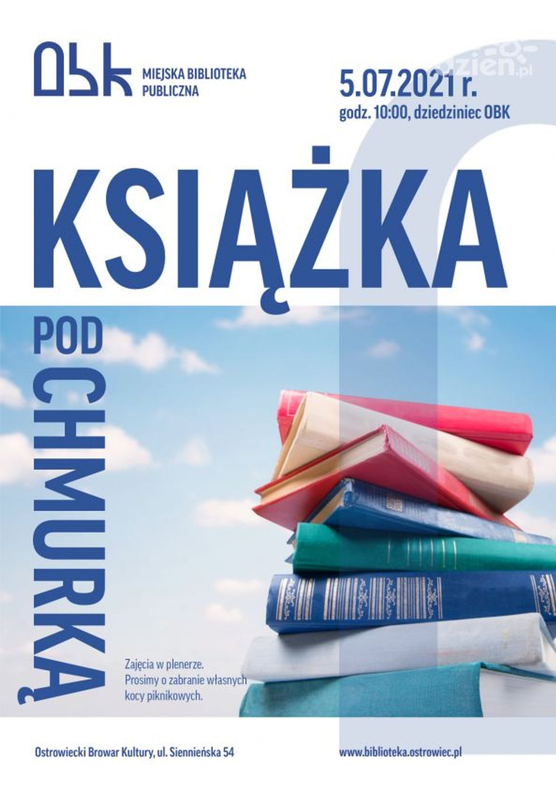 Książka pod chmurką Książka pod chmurką