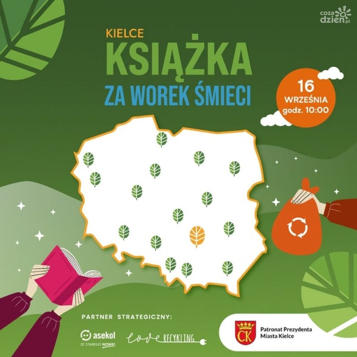 Książka za worek śmieci