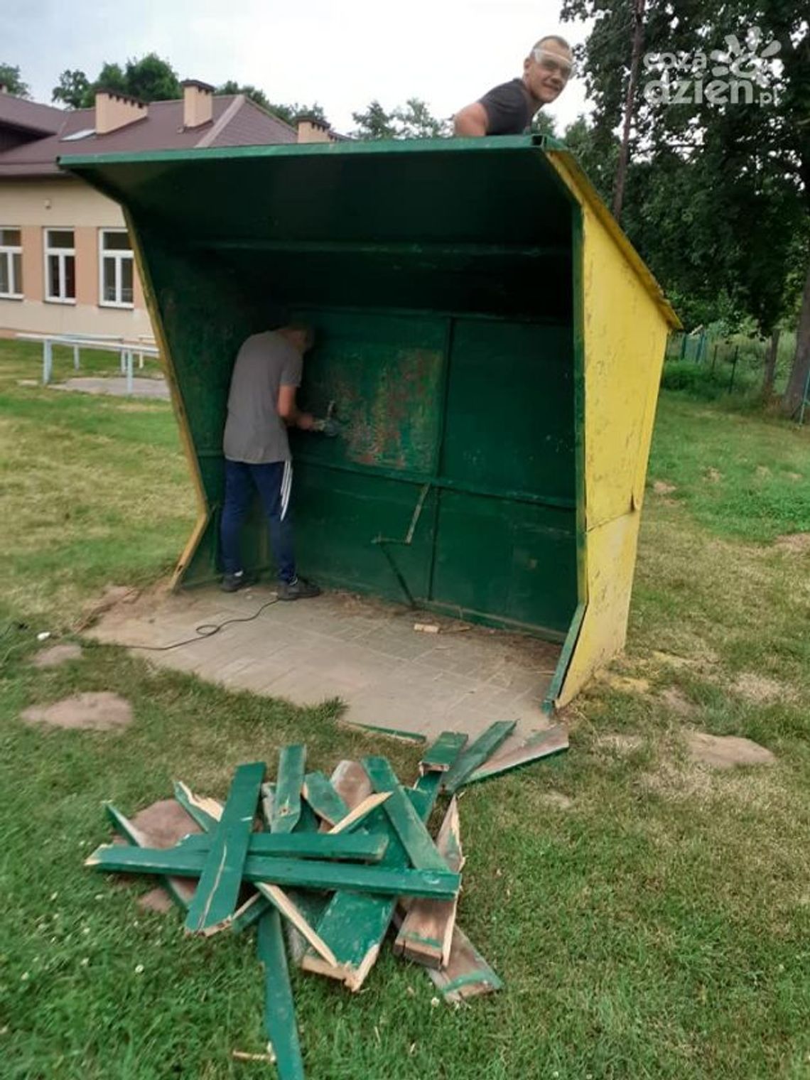 Kunowski klub sportowy będzie miał odnowione obiekty Kunowski klub sportowy będzie miał odnowione obiekty