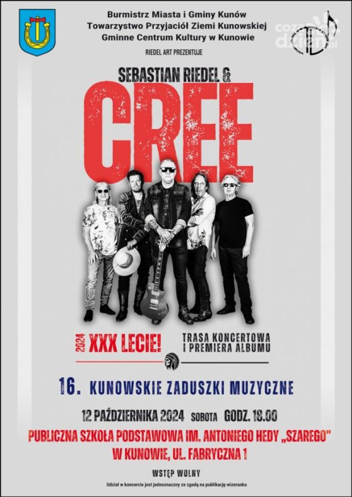 Kunowskie Zaduszki Muzyczne na bluesową nutę
Kunowskie Zaduszki Muzyczne na bluesową nutę