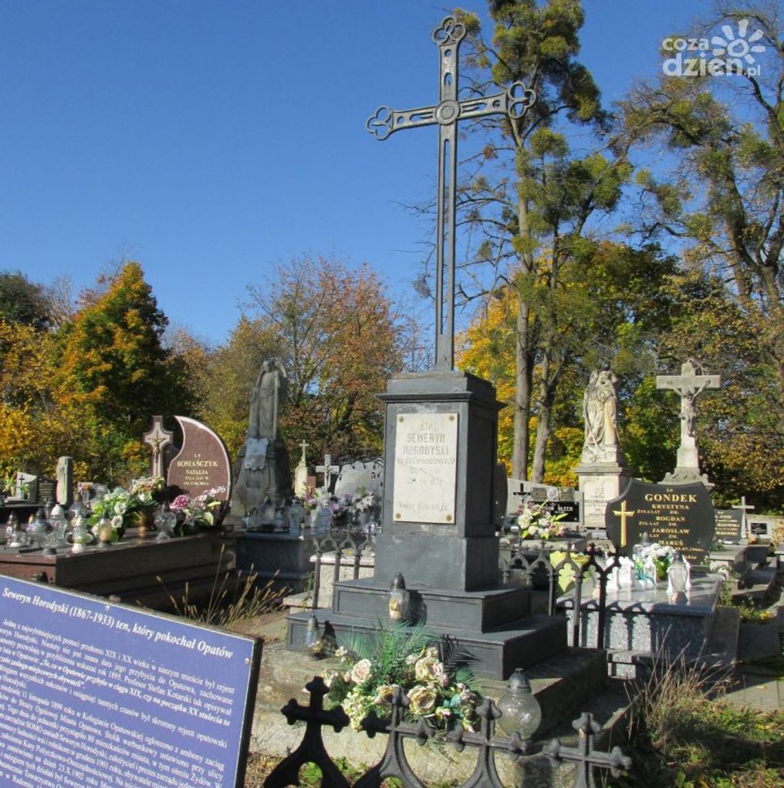 Kwesta na opatowskim cmentarzu Kwesta na opatowskim cmentarzu
