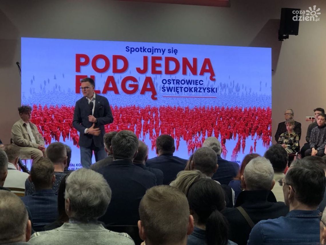 Kwestie geopolityczne poruszane na ostrowieckim spotkaniu z marszałkiem Hołownią Kwestie geopolityczne poruszane na ostrowieckim spotkaniu z marszałkiem Hołownią