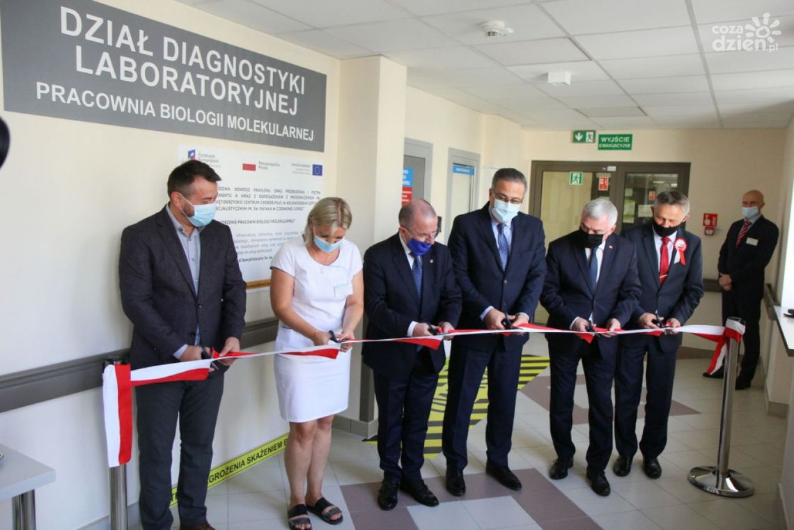 Laboratorium COVID w Czerwonej Górze oficjalne otwarte