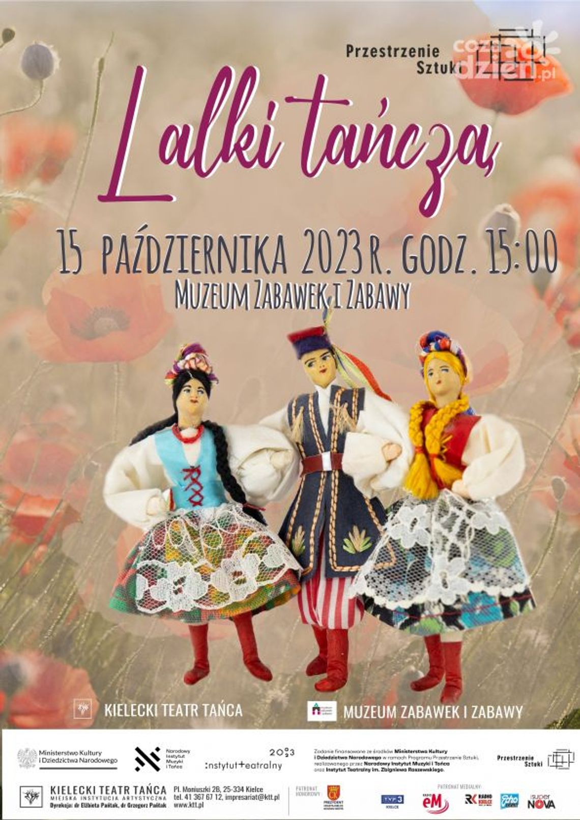 Lalki tańczą w Muzeum Zabawek i Zabawy Lalki tańczą w Muzeum Zabawek i Zabawy