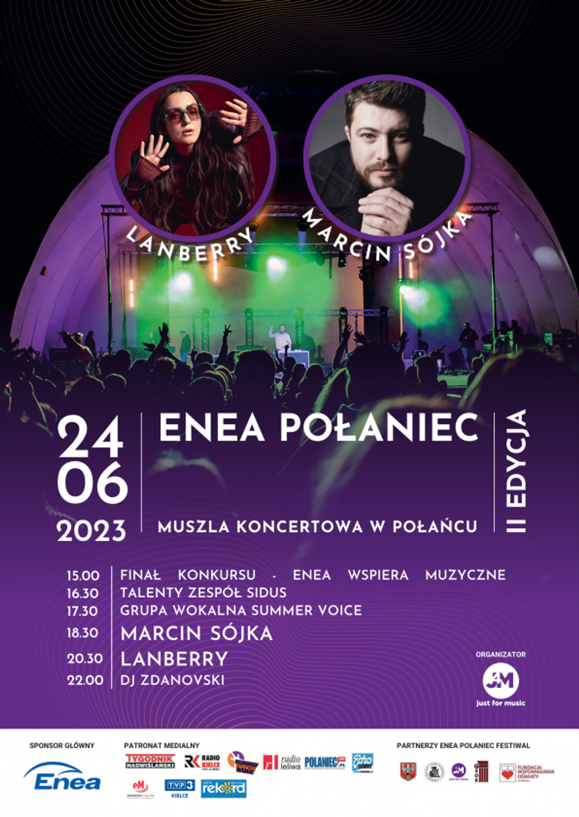 LANBERRY i Marcin Sójka wystąpią w Połańcu LANBERRY i Marcin Sójka wystąpią w Połańcu