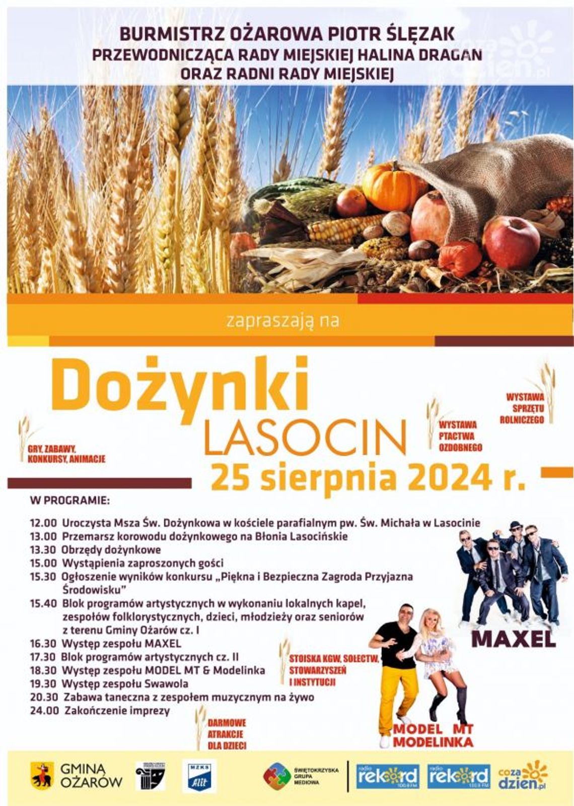 Lasocińskie dożynki czas zacząć!