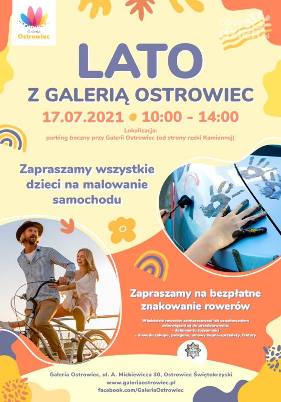 Lato z Galerią Ostrowiec! Będzie wesoło i kolorowo Lato z Galerią Ostrowiec! Będzie wesoło i kolorowo