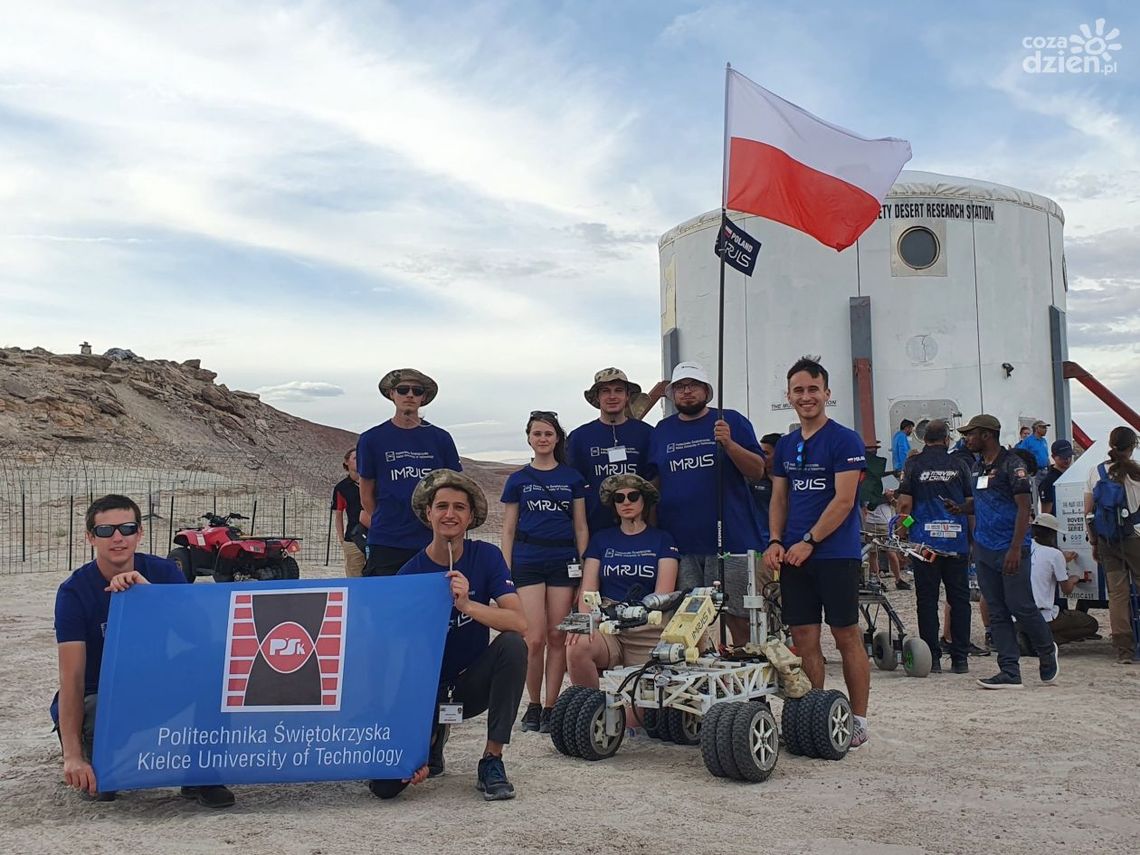 Łazik marsjański z Kielc wśród najlepszych Łazik marsjański z Kielc wśród najlepszych
