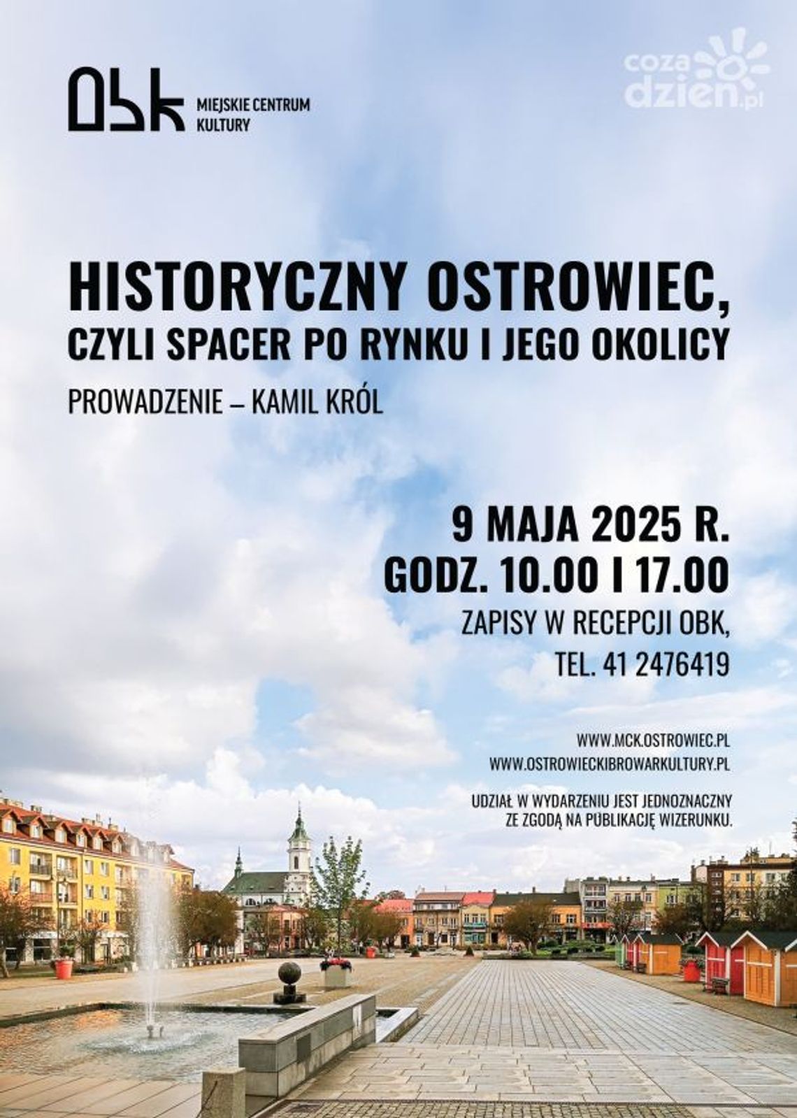 Lekcja historii na ostrowieckim Rynku Lekcja historii na ostrowieckim Rynku