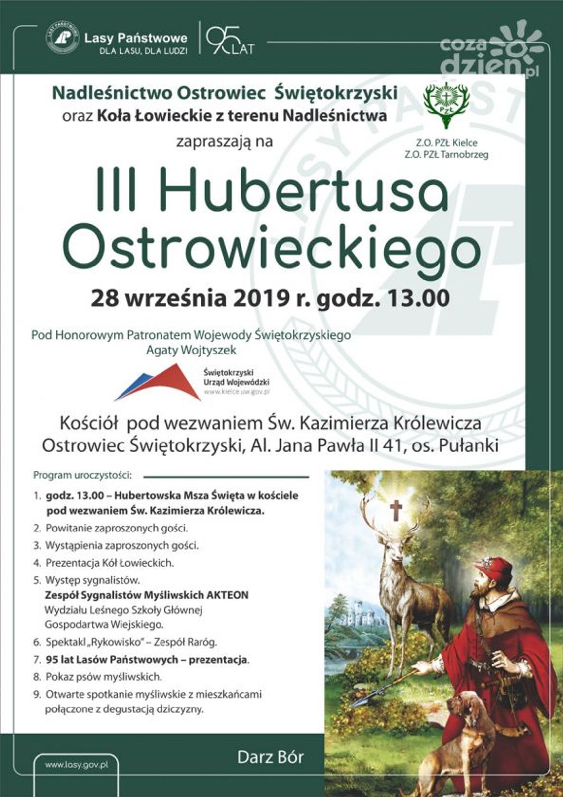 Leśnicy i myśliwi będą świętować 