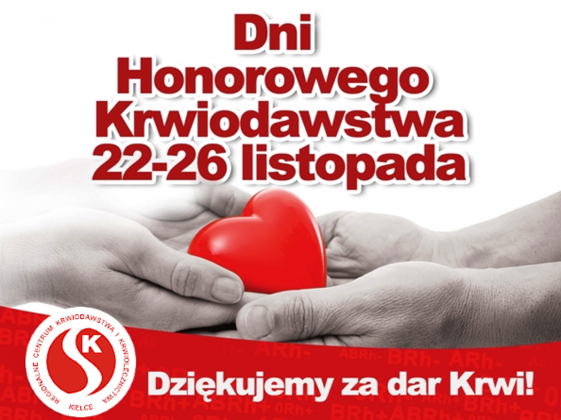 Liczy się każda kropla bezcennego daru. Podziękowania RCKiK