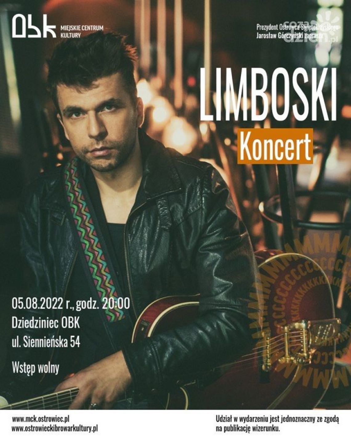 Limboski wystąpi na dziedzińcu OBK Limboski wystąpi na dziedzińcu OBK