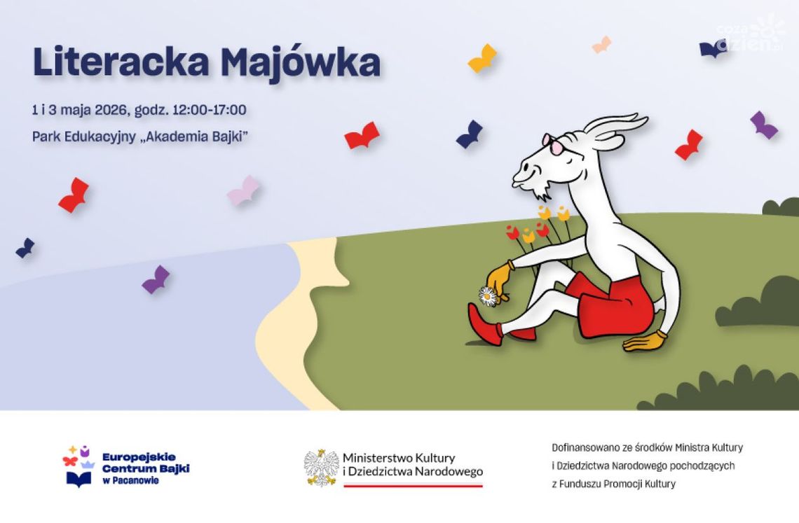 Literacka Majówka w Pacanowie – święto książki, wyobraźni i rodzinnej zabawy