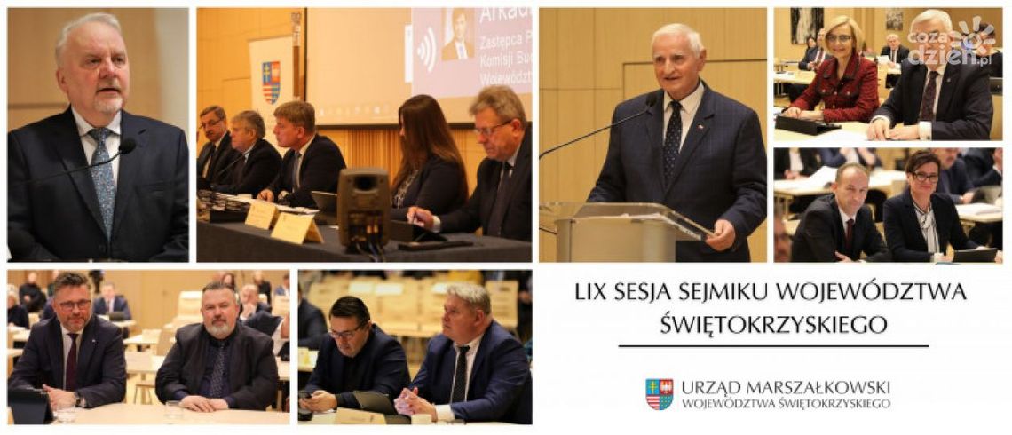 LIX sesja Sejmiku Województwa Świętokrzyskiego – transmisja online
