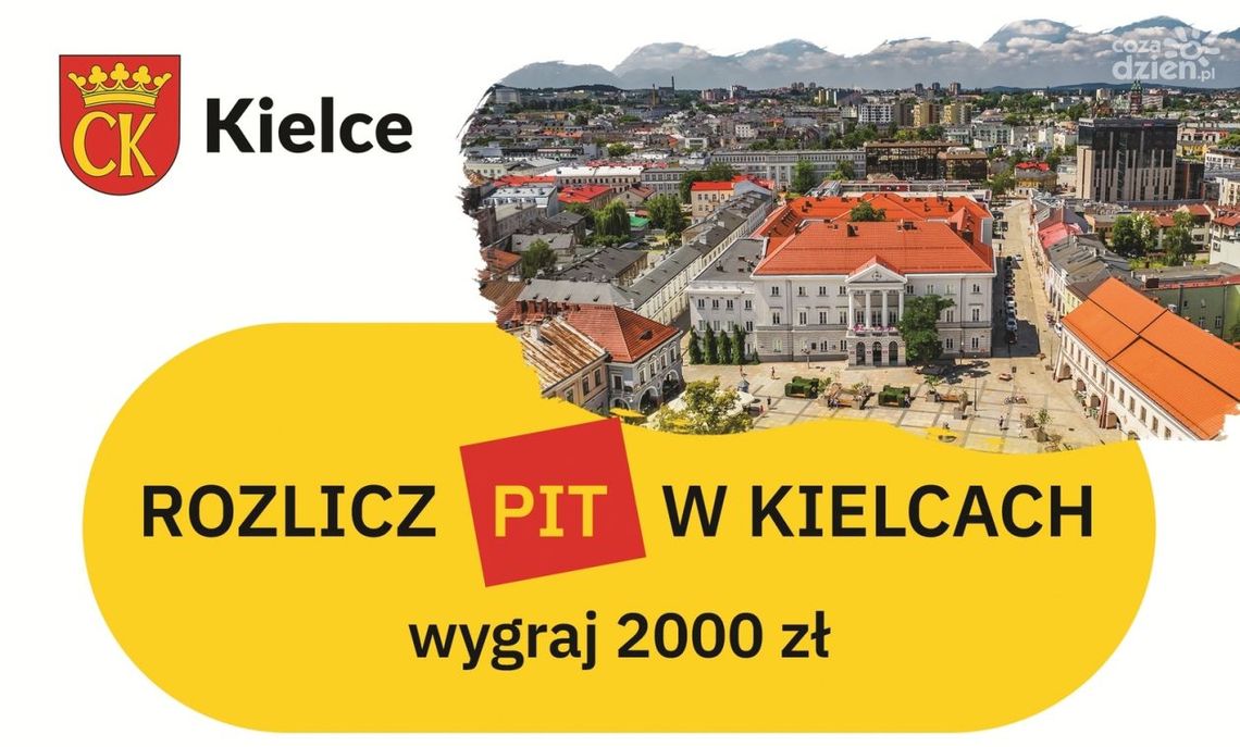 Loteria podatkowa w Kielcach - do wygrania 2 tys. złotych Loteria podatkowa w Kielcach - do wygrania 2 tys. złotych