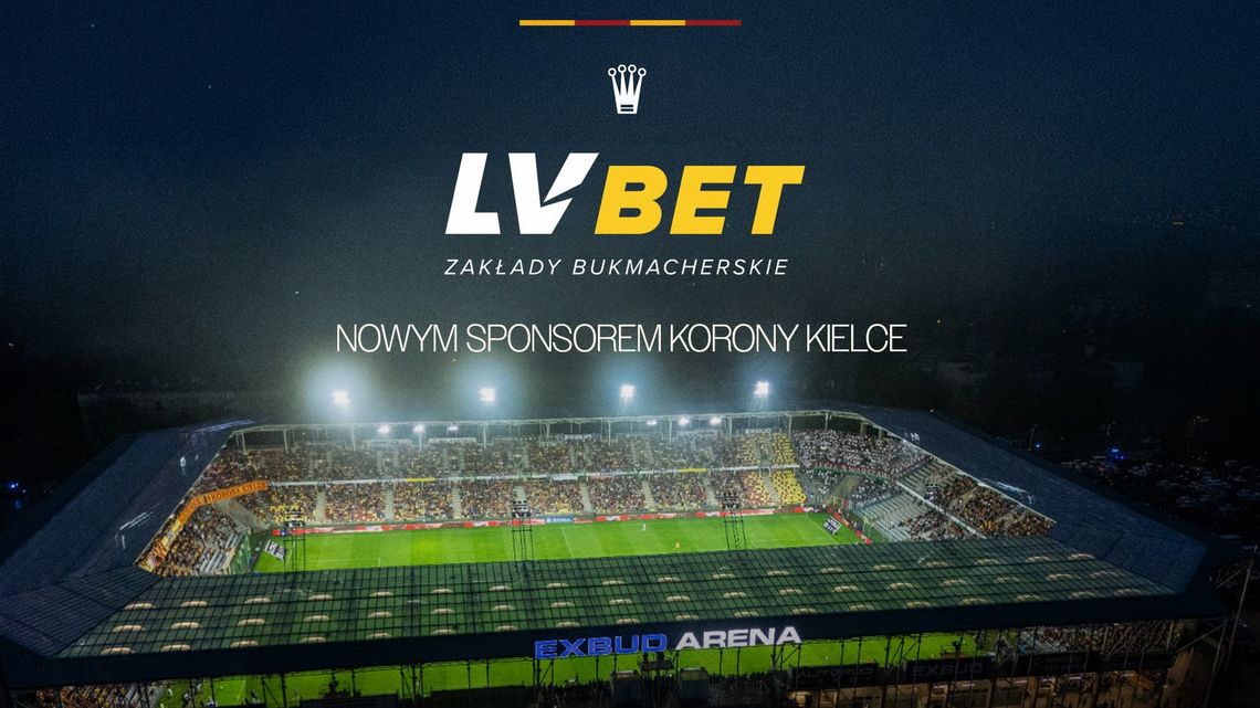 LV BET nowym sponsorem i oficjalnym bukmacherem Korony Kielce