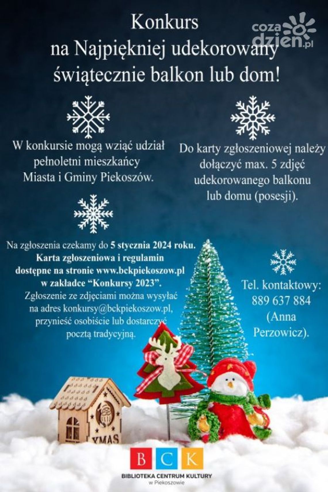 Magia Świąt w Piekoszowie: Konkurs na Najpiękniej Udekorowany Dom Magia Świąt w Piekoszowie: Konkurs na Najpiękniej Udekorowany Dom