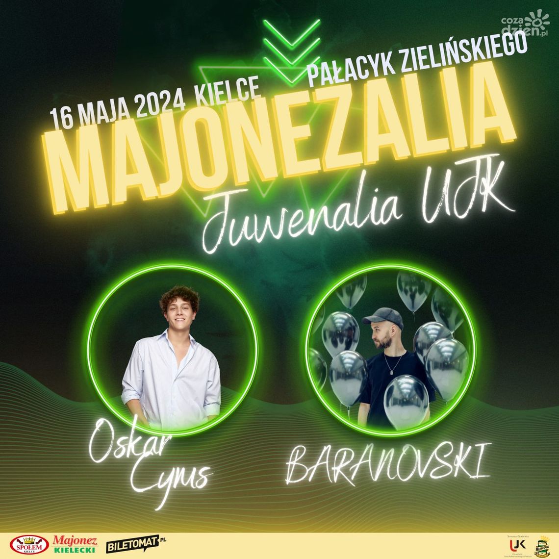 Majonezalia 2024 czyli Juwenalia UJK z Majonezem Kieleckim