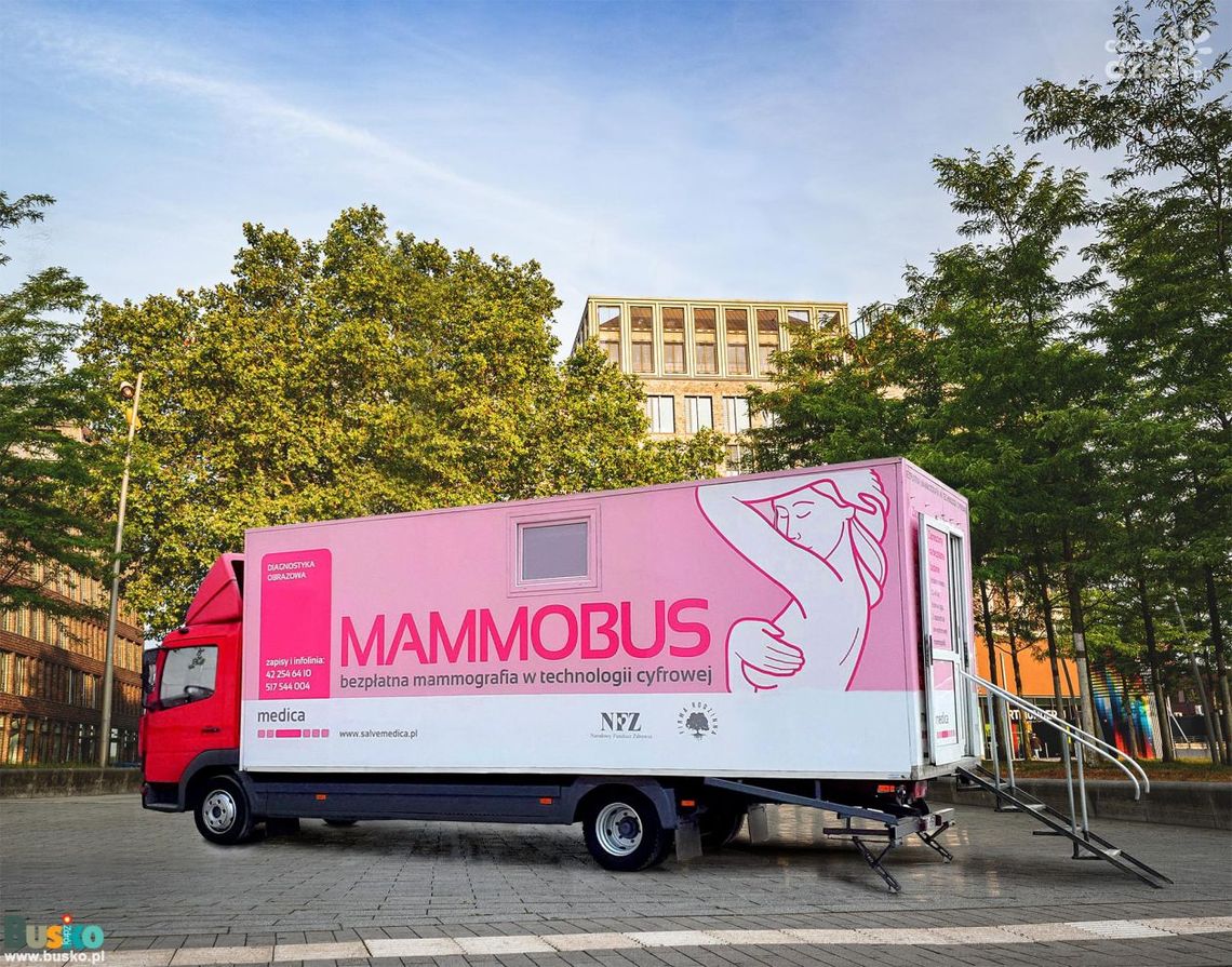 Mammobus przyjedzie do Buska-Zdroju Mammobus przyjedzie do Buska-Zdroju