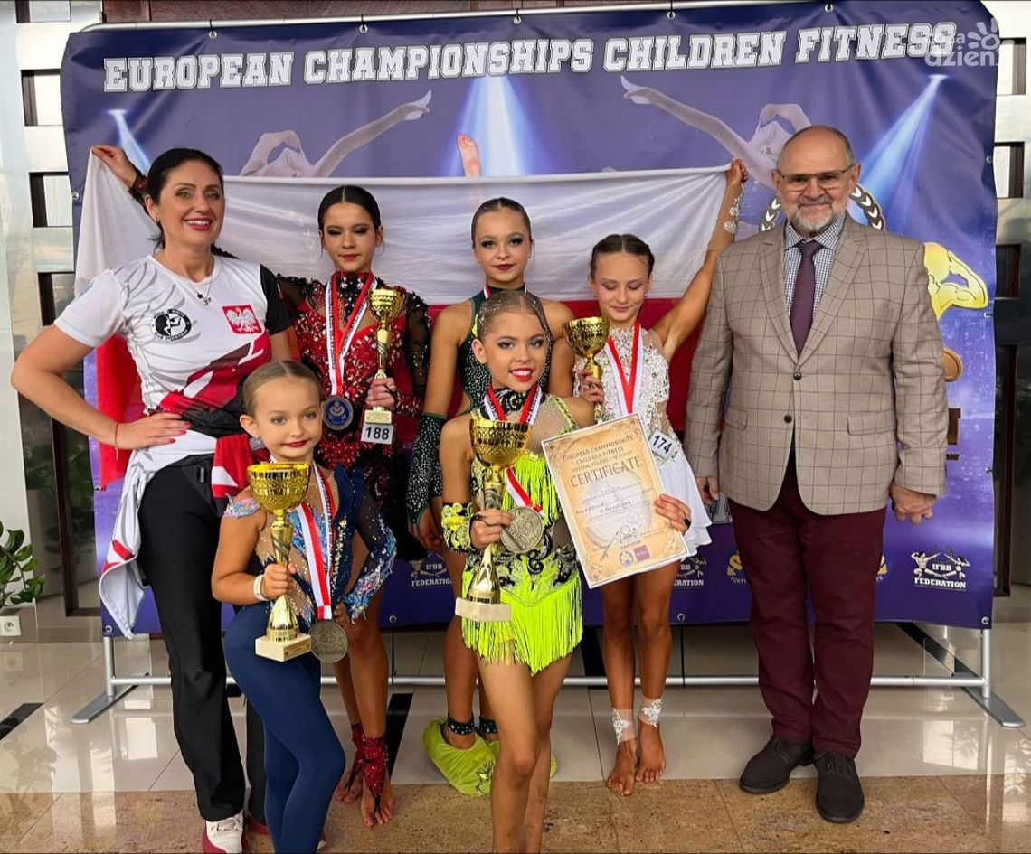 Mamy Mistrzów Europy w fitness dzieci Mamy Mistrzów Europy w fitness dzieci