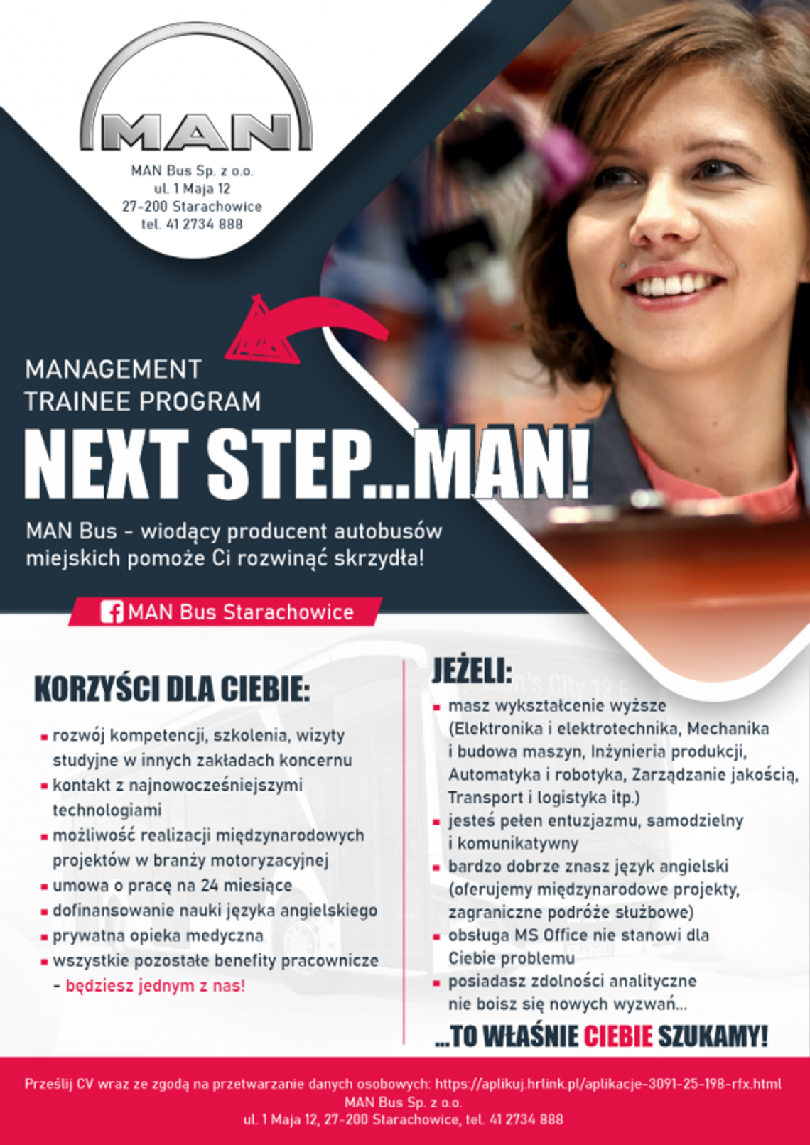 Man Bus pomoże Ci rozwinąć skrzydła! Man Bus pomoże Ci rozwinąć skrzydła!