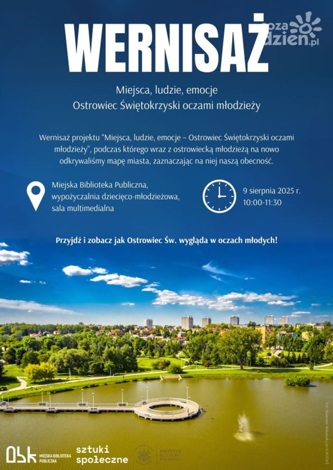 Mapa miejsc ważnych dla młodych ostrowczan Mapa miejsc ważnych dla młodych ostrowczan