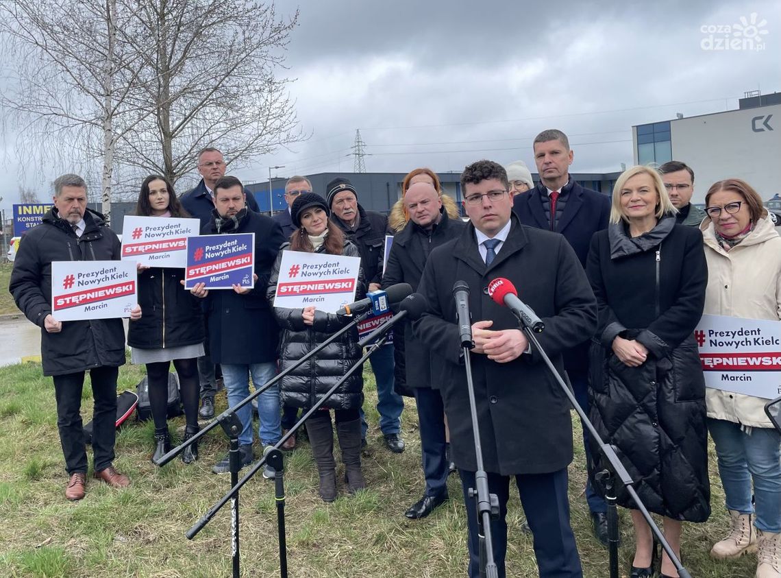 Marcin Stępniewski zaprezentował swój pomysł na edukację w Kielcach Marcin Stępniewski zaprezentował swój pomysł na edukację w Kielcach