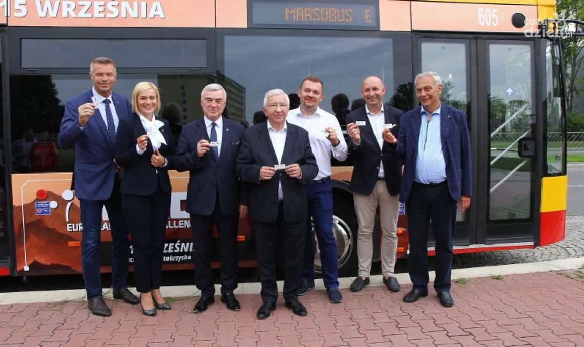 Marsobus na ulicach Kielc
Marsobus na ulicach Kielc