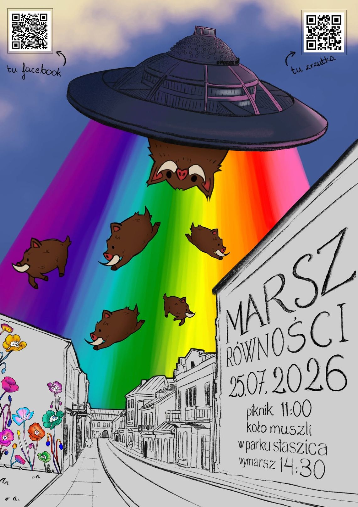 Marsz Równości odbędzie się w Kielcach. Organizatorzy stawiają na oddolny charakter wydarzenia