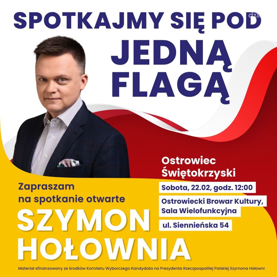 Marszałek Hołownia odwiedzi Ostrowiec Św. 