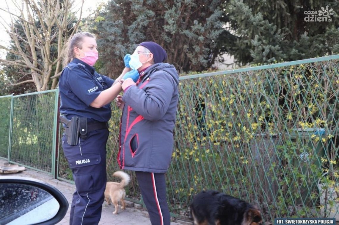 Maseczka zamiast mandatu Maseczka zamiast mandatu