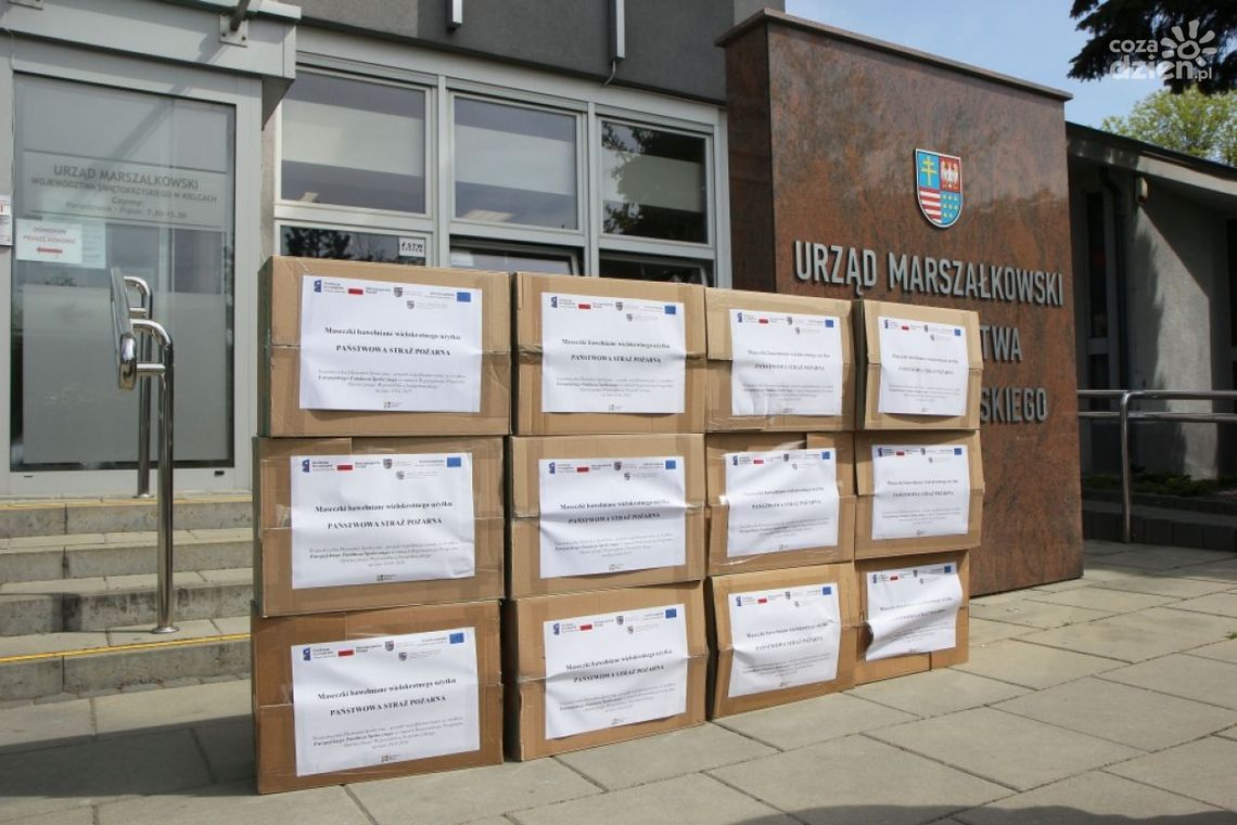 Maseczki dla strażaków Maseczki dla strażaków