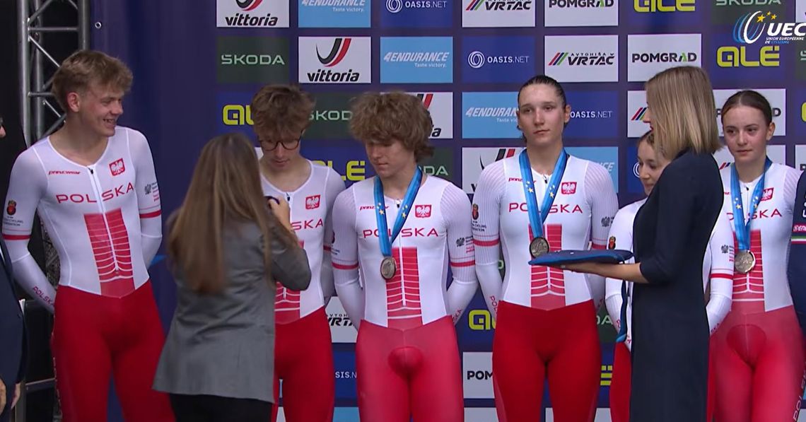 Mateusz Błaszak ze Świętokrzyskie Cycling Team Kielce wicemistrzem Europy