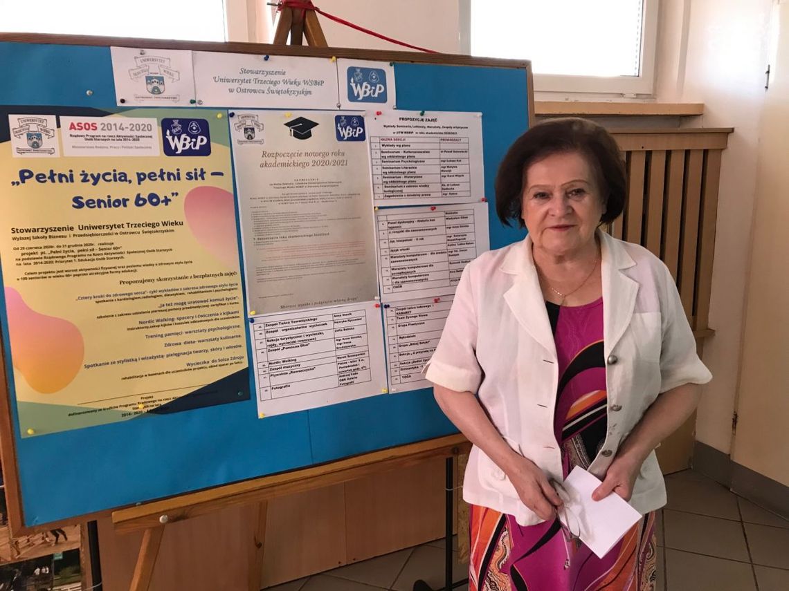 Matylda Niewójt: UTW zaprasza seniorów w swoje progi