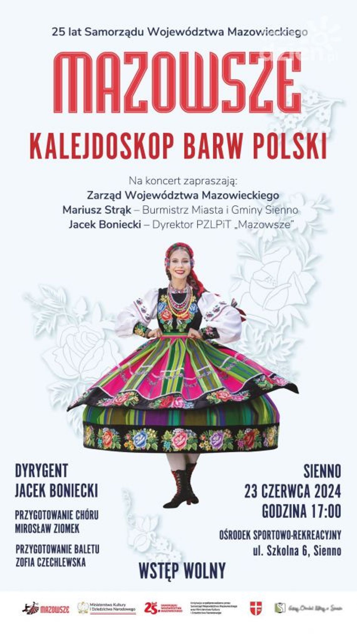 Mazowsze zatańczy i zaśpiewa w Siennie Mazowsze zatańczy i zaśpiewa w Siennie